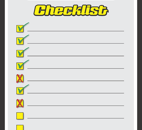home maintenance checklist