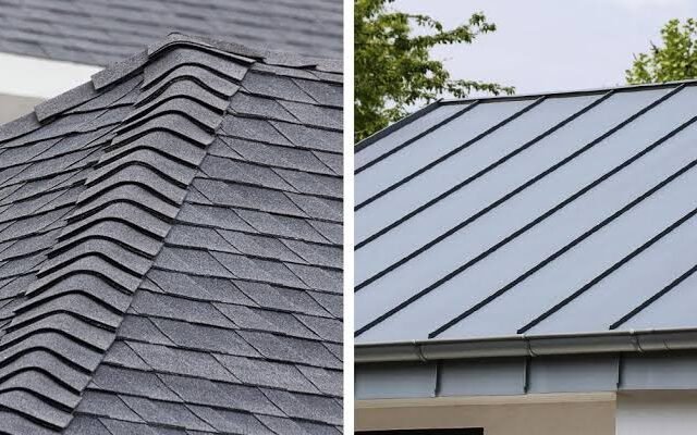 metal roofing vs asphalt shingles