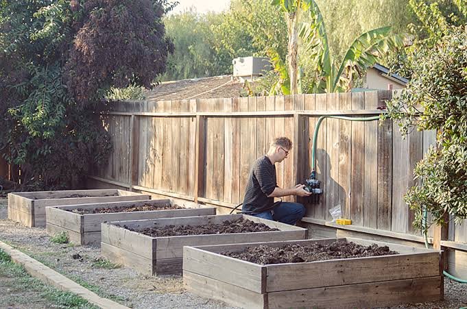 drip irrigation system for garden